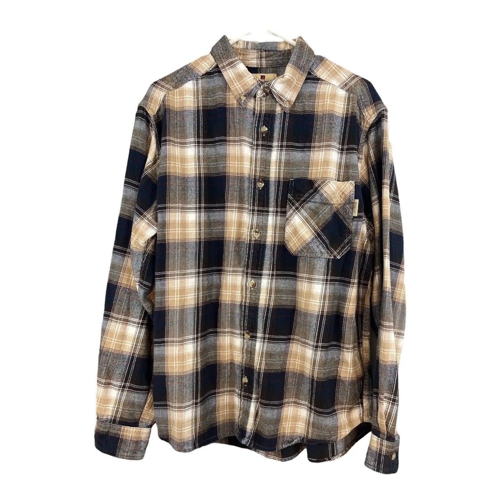 Plaid Casual Button Down Shirt
